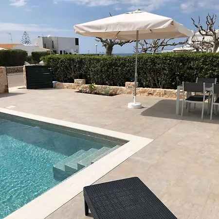 Casa Con Piscina Ciutadella Menorca Farblau Ξενοδοχείο Cala en Bosch
