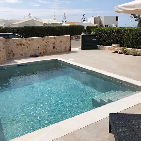 Casa Con Piscina Ciutadella Menorca Farblau Cala en Bosch